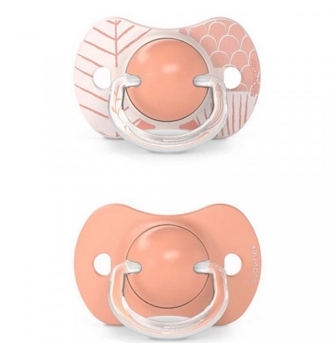 Suavinex Dreams - Smoczek fizjologiczny SX Pro +18 m 2szt | Brzoskiniowy